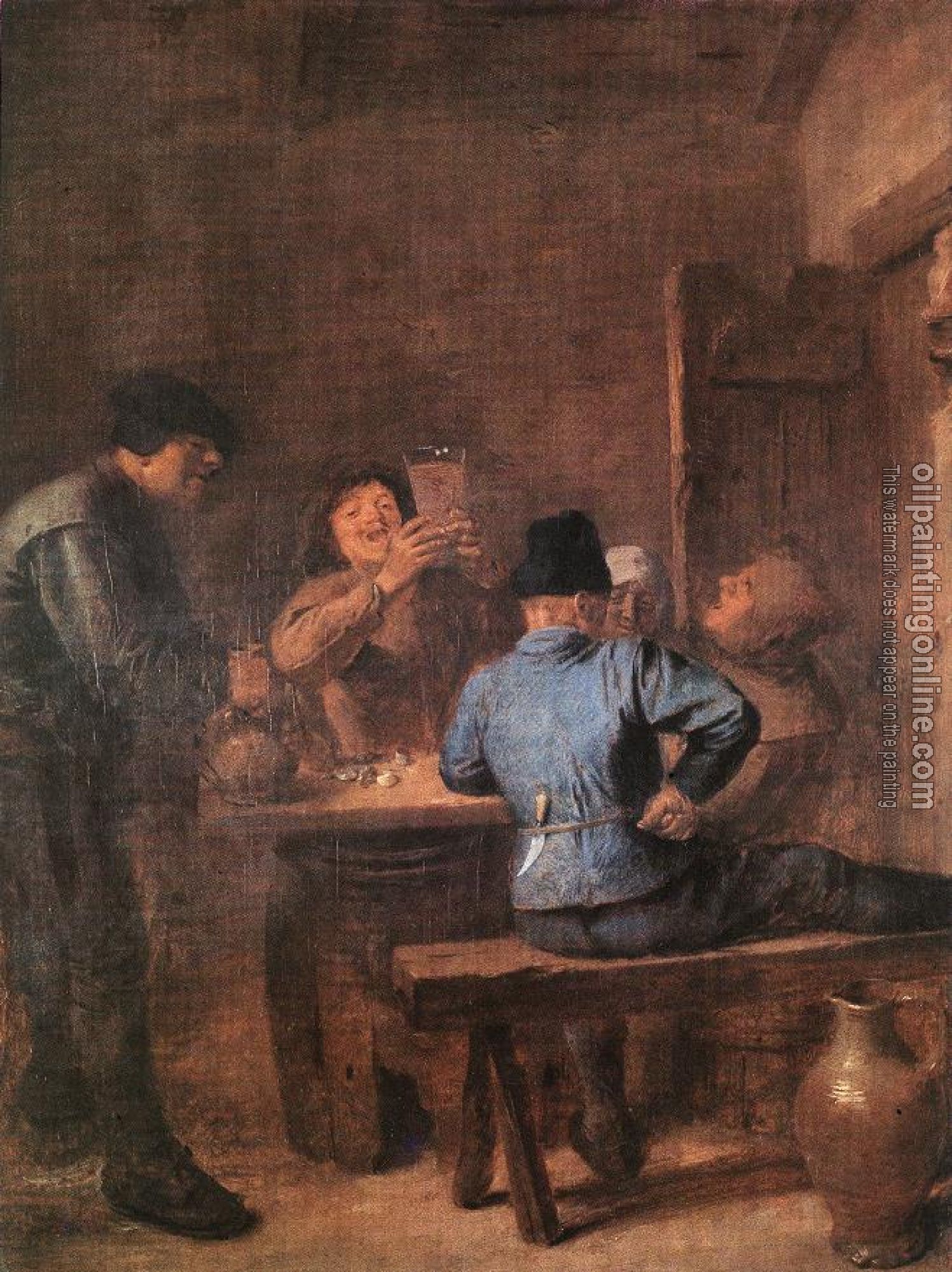 Adriaen Brouwer - In The Tavern